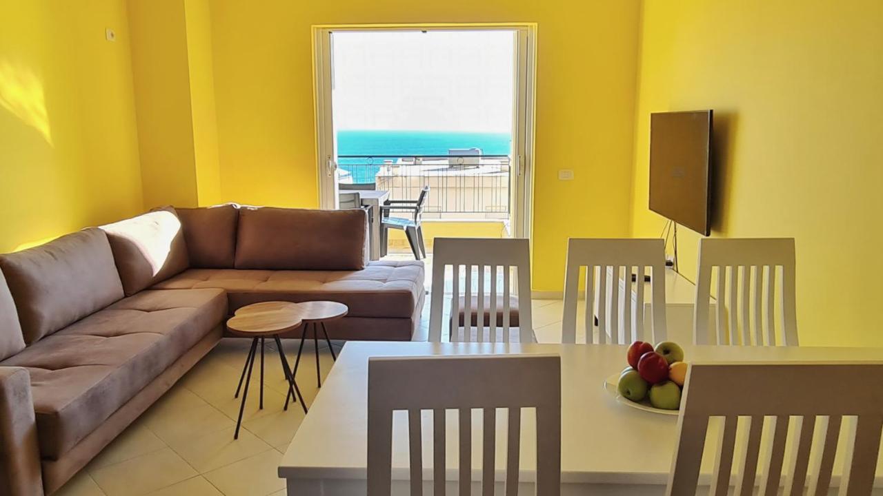 Colorful Sea View Apartment Sarandë Exteriér fotografie