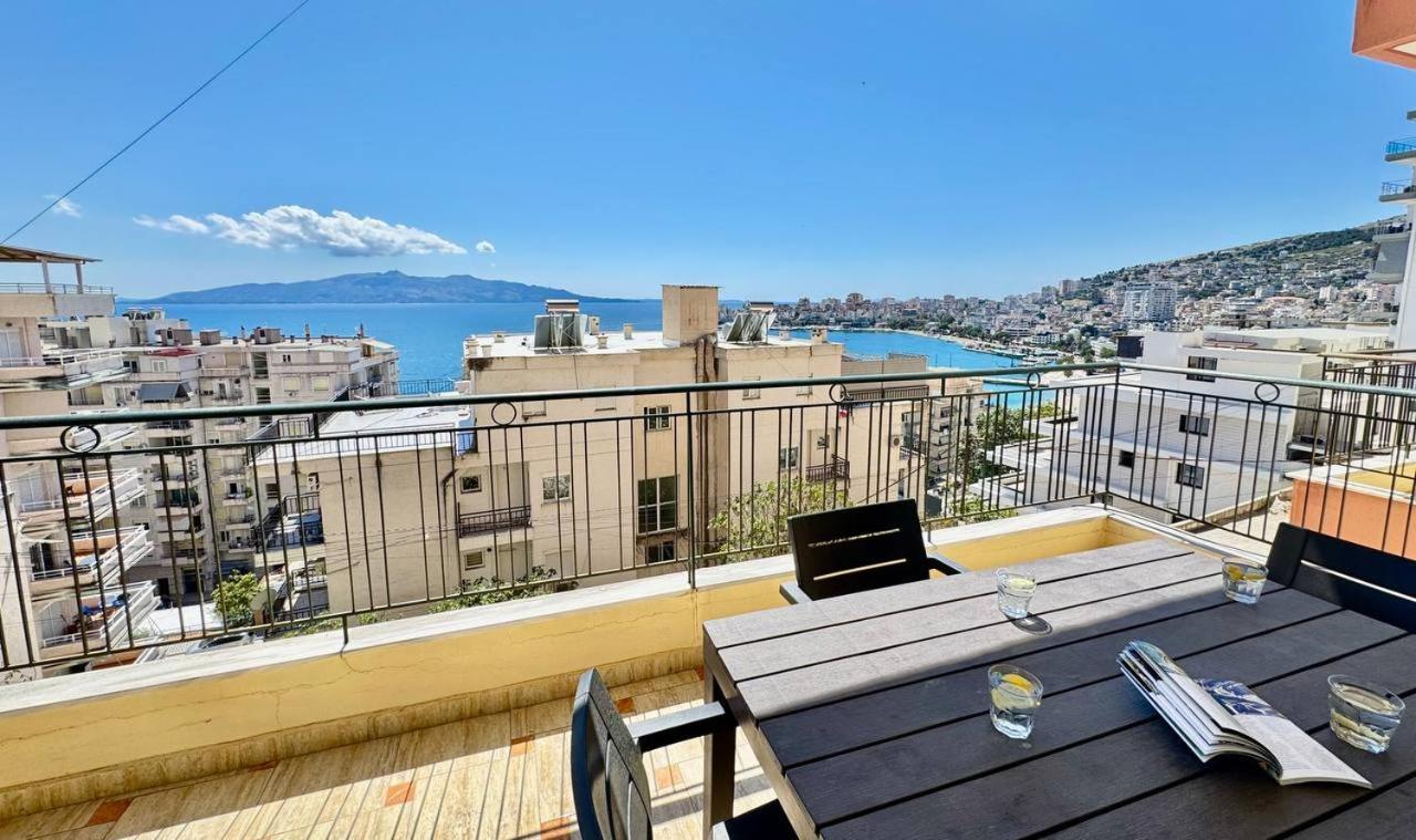 Colorful Sea View Apartment Sarandë Exteriér fotografie